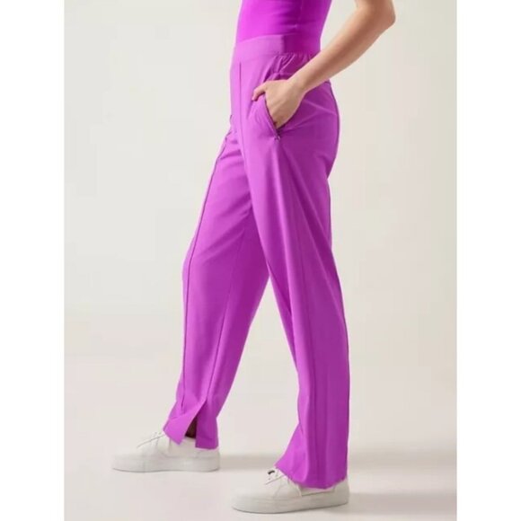 ATHLETA Brooklyn Heights Vienna Slim Pant in Jazzy Purple - Picture 3 of 15